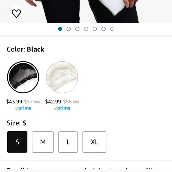 Black faux, fur jacket - Picture 7 of 7